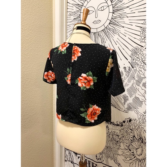 🌈 Amazing flower polka dot top - Picture 8 of 11